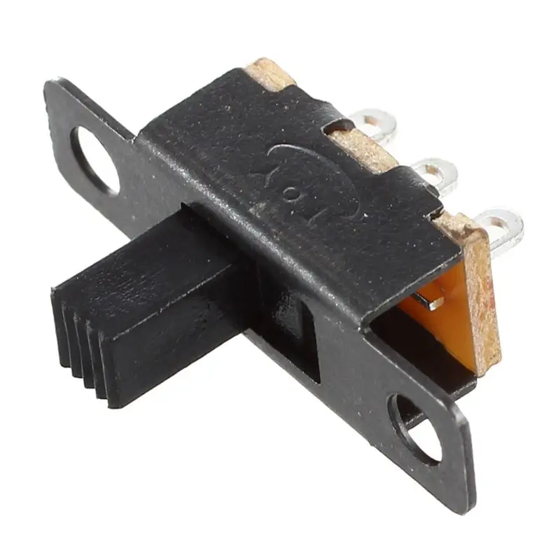 Y42A-80Pcs 5V 0.3 A Mini Size Black SPDT Slide Switch For Small DIY Power Electronic Projects