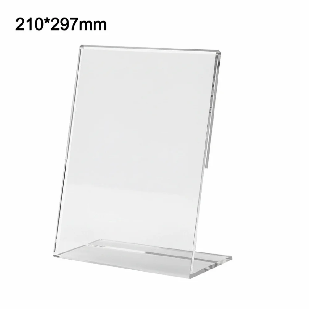 Transparent Acrylic Display Stand for A6 Size Photos