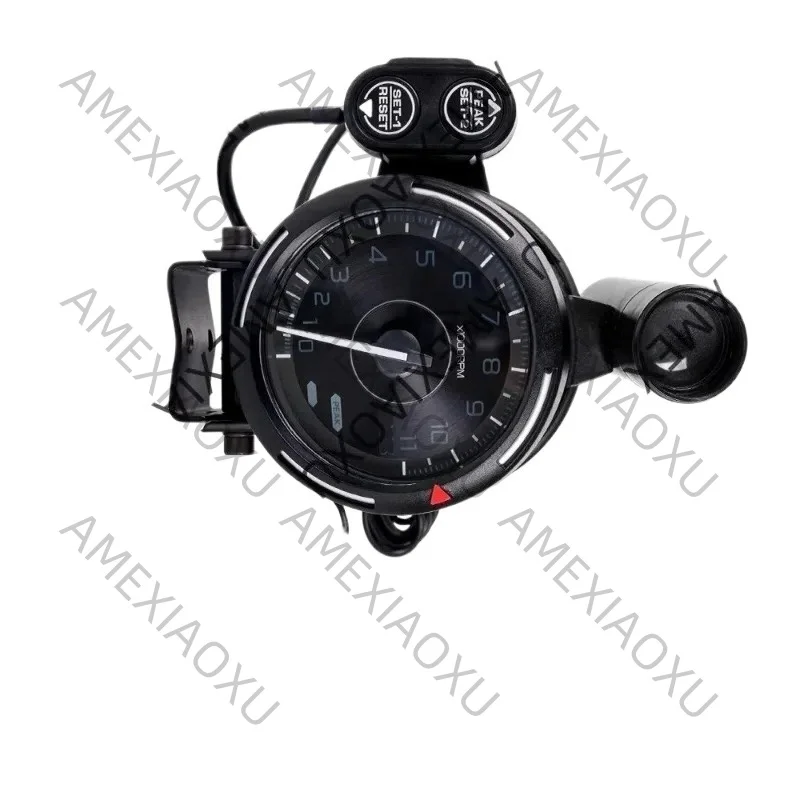 Real-Time Response Simracing Game Car Tachometer 11000 RPM 7-Color Backlight Universal Motorcycle RPM Gauges All PC Compatible A