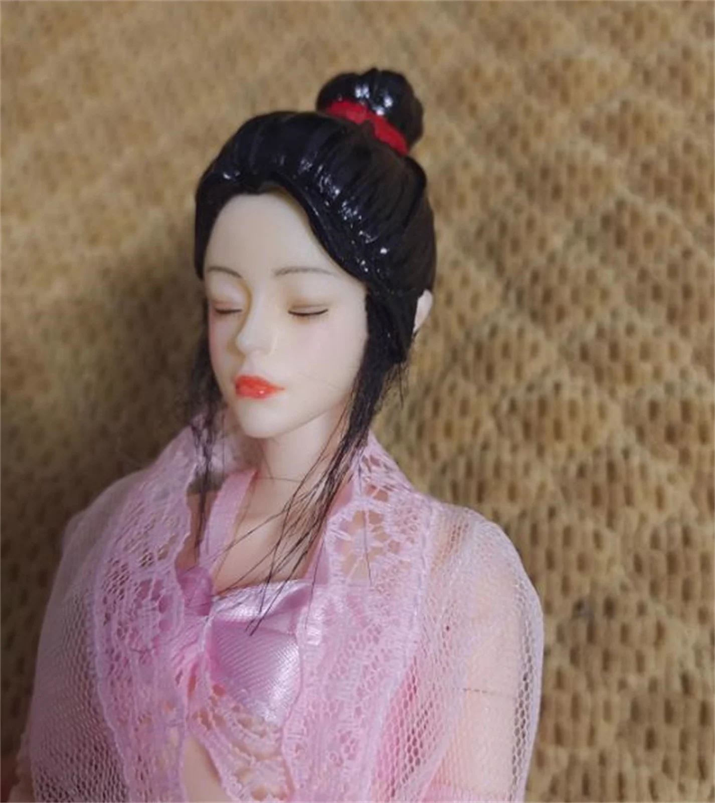 

1/6 Scale Female pale Expression Head Model Fan Bing Bing for 12'' figure toys Head Carving Model for 12 " TBL PH Figure Body