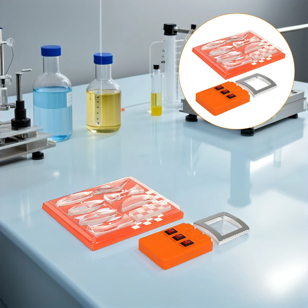 

1 set Physics Optics Experiment Kit for Classroom Labs Three Light Source Apparatus Refraction Reflection Experiments Teaching