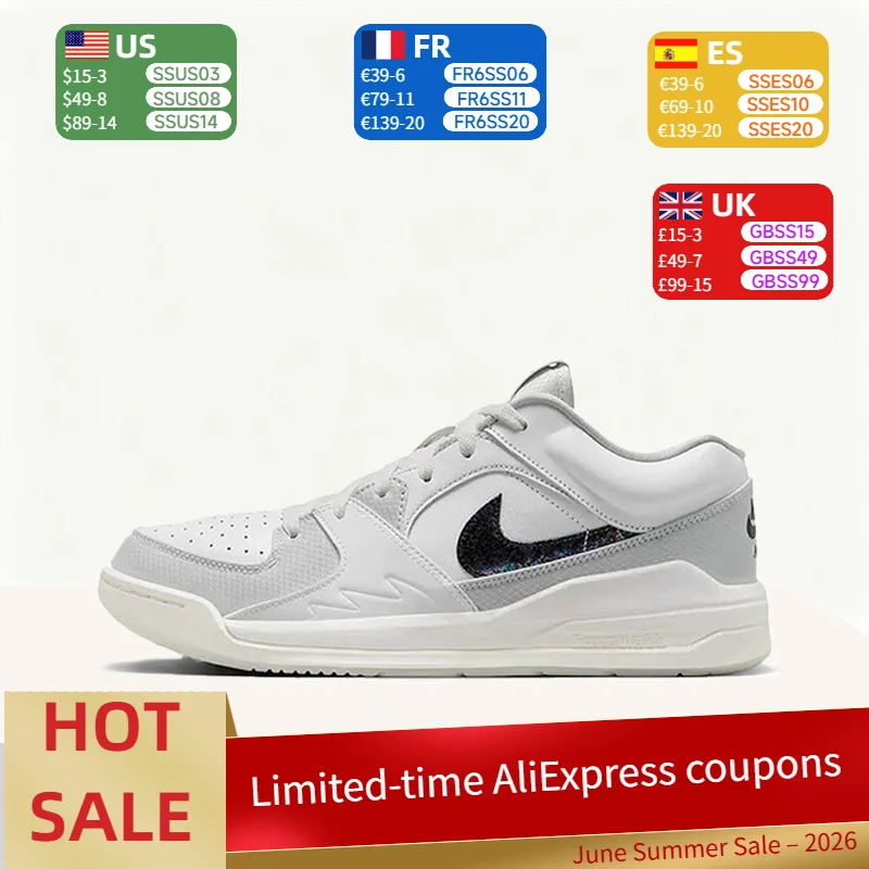 

Nike Jordan Stadium90 Snake Year Limited Edition Cushioned Low-Top Retro Basketball Shoes for Men HV4092-100