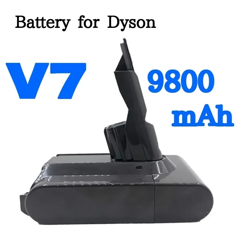 V7 12800 мАч 21,6 В для замены батареи Dyson V7 Animal Trigger Motorhead Pro Fluffy SV11 с длительным временем работы и сильным всасыванием