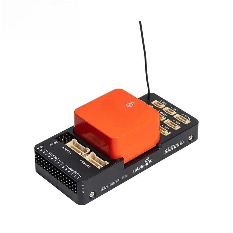 PX4 HEX Pixhawk Cube Orange + هنا 3 GPS GNSS m8p W/ ADS-B لوحة الناقل تدعم S. Bus CPPM DSM التحكم في الطيران