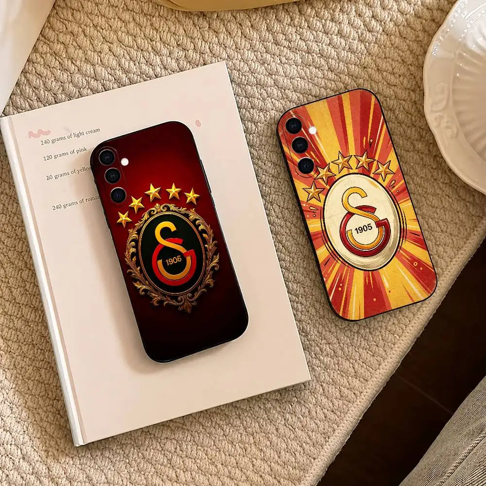 A-Aslanlar Team G-Galatasaray 1905 Phone Case Black Silicone Soft For Samsung A73,A72,A71,A70,A53,A52,A51