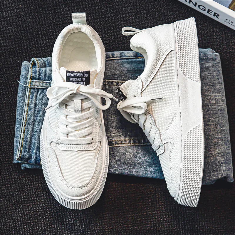 

Men's Low Top Skate Shoe Causal Dress All-Weather Breathable Lightweight Non-Slip Sneakers Comfort Fit Walking Shoes for Male