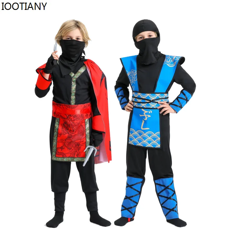 

New Halloween Children's Ninja Cosplay Costume Campus Game Role-playing Costumes Carnival Party Stage Performance Dress Up