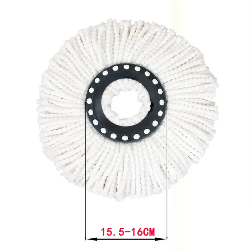 4 Pcs Spin Mop Heads For TBT-02 Cedar Easy Wring Mop Standard Size Microfiber Mop Head Refills Replaceable Accessories