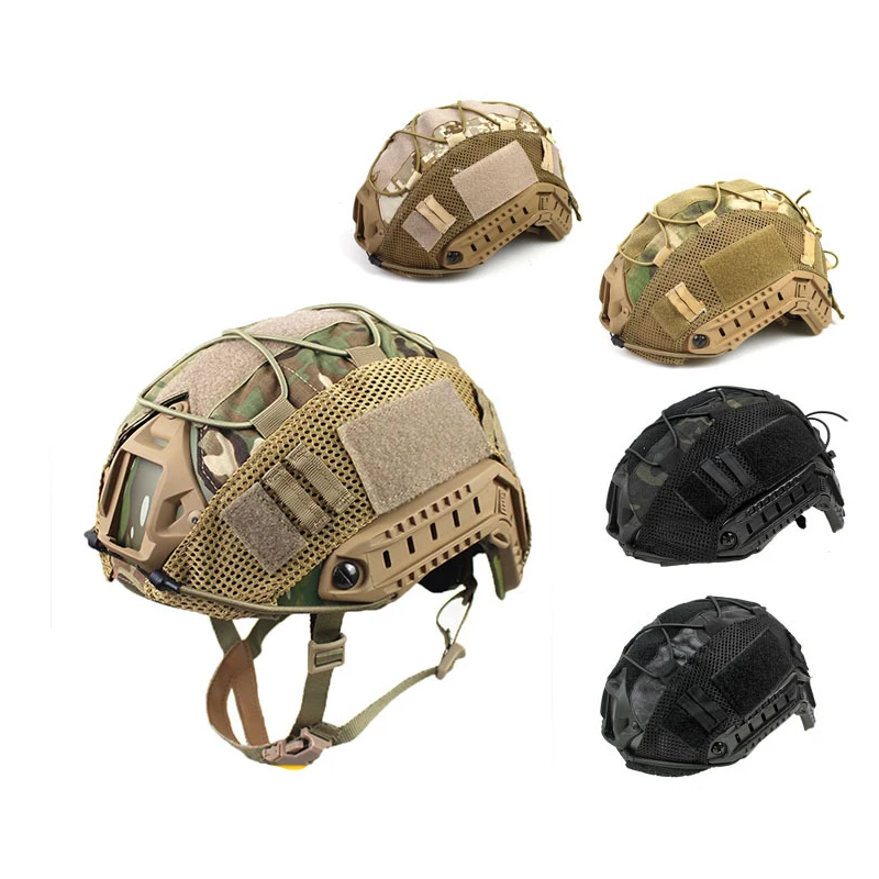 Multicam Helmet Cover Airsoft Hunting Accessories CS War Battle Helmet Cloth for Ops-Core FAST PJ BJ MH Tactical Helmet