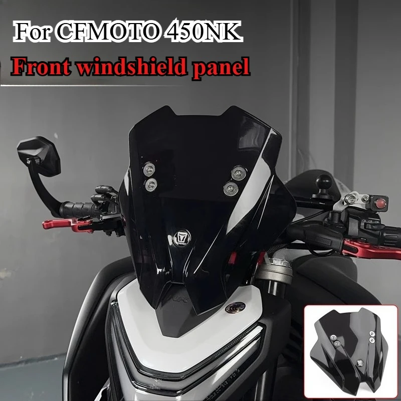 

for CFMOTO 450NK Motorcycle Windscreen Windproof Windshield Accessory Wind Screen Deflector for Enhanced Riding Experience