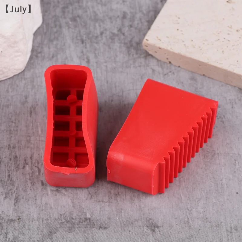 Couvre-pieds d'échelle polyvalents, 4 pièces, couvre-jambes d'échelle antidérapants, coussinets d'échelle en caoutchouc, manchon isolant