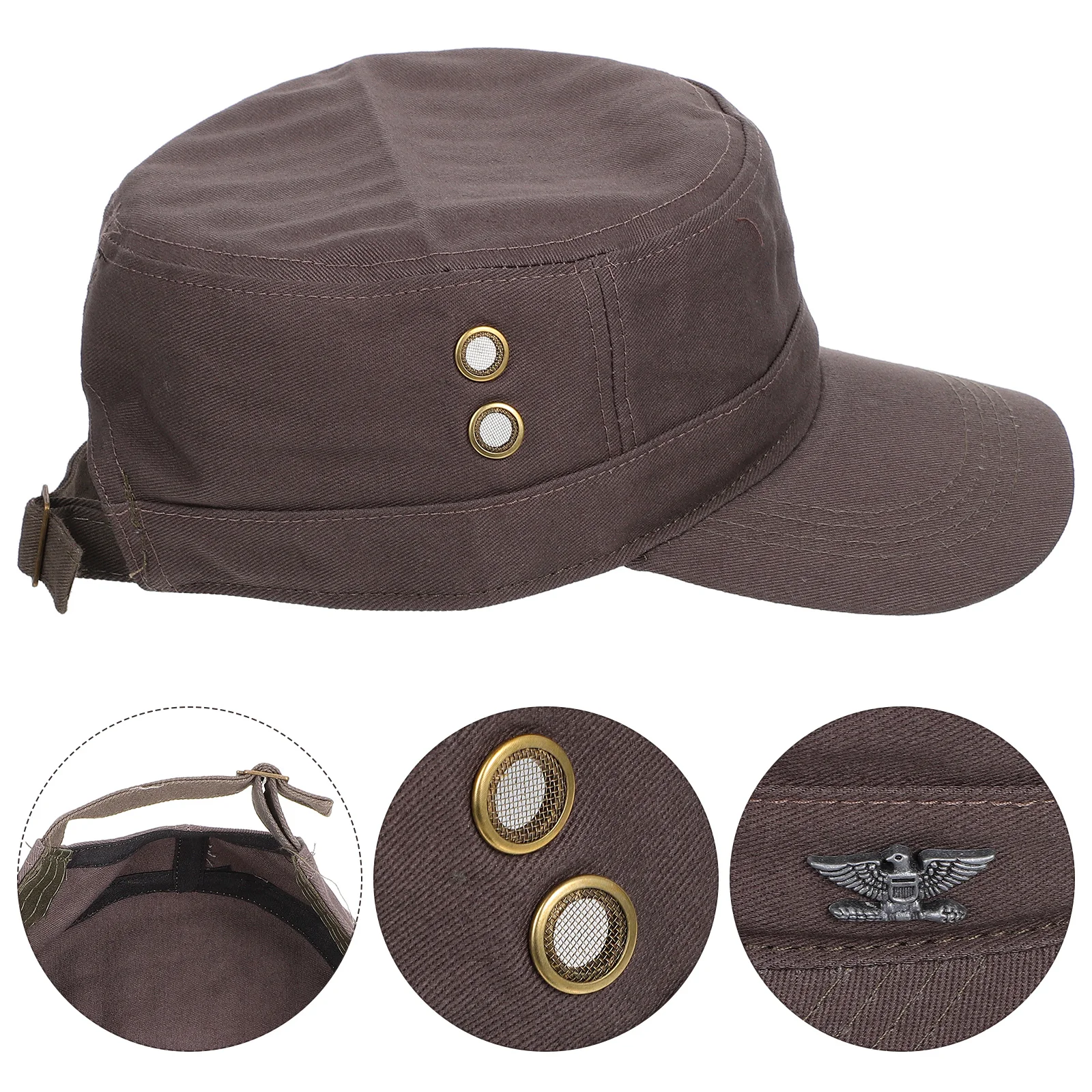 

Sun Visor Four Seasons Hat Peaked Cap Flat Comfortable Summer Sports Caps Cotton Solid Color Baseball Men Outdoor Breathe