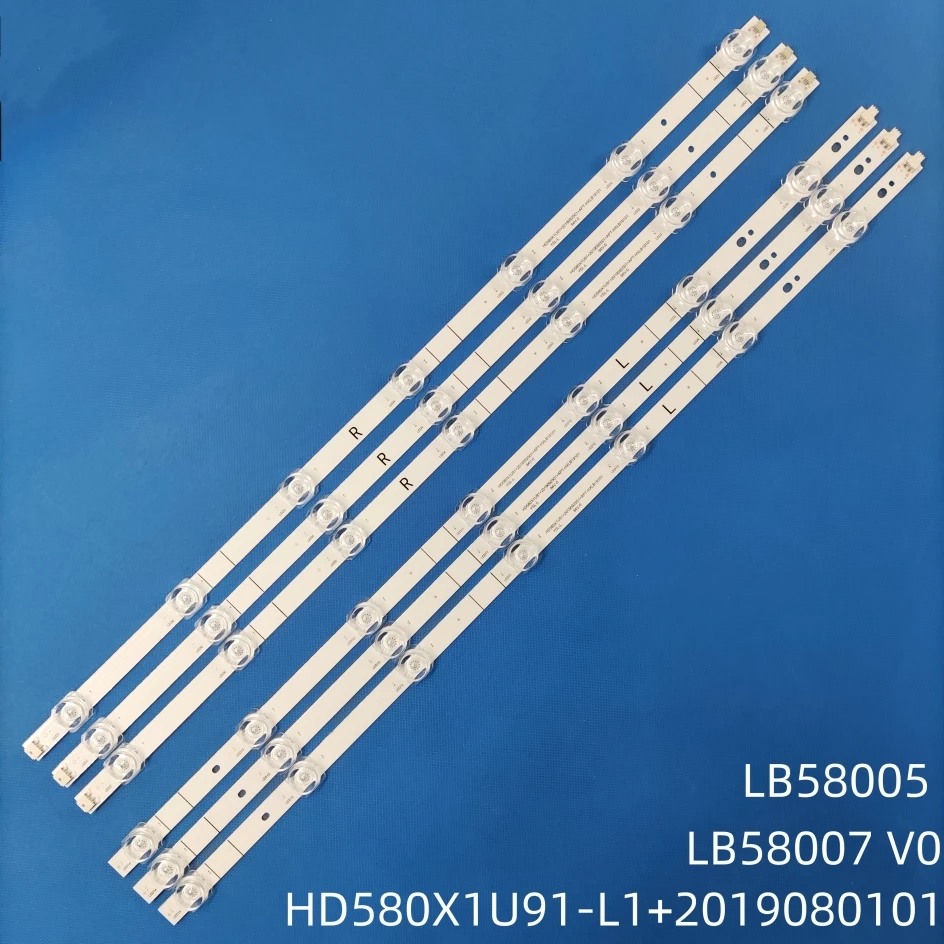 LED Strip For Hisense 58T55E 58E3F 58A52E 58A7100 58A6150FS 58S5 58A6100FS 58R6E3 58AE7000F HD580X1U91+2019092501-APT-HXLB19101