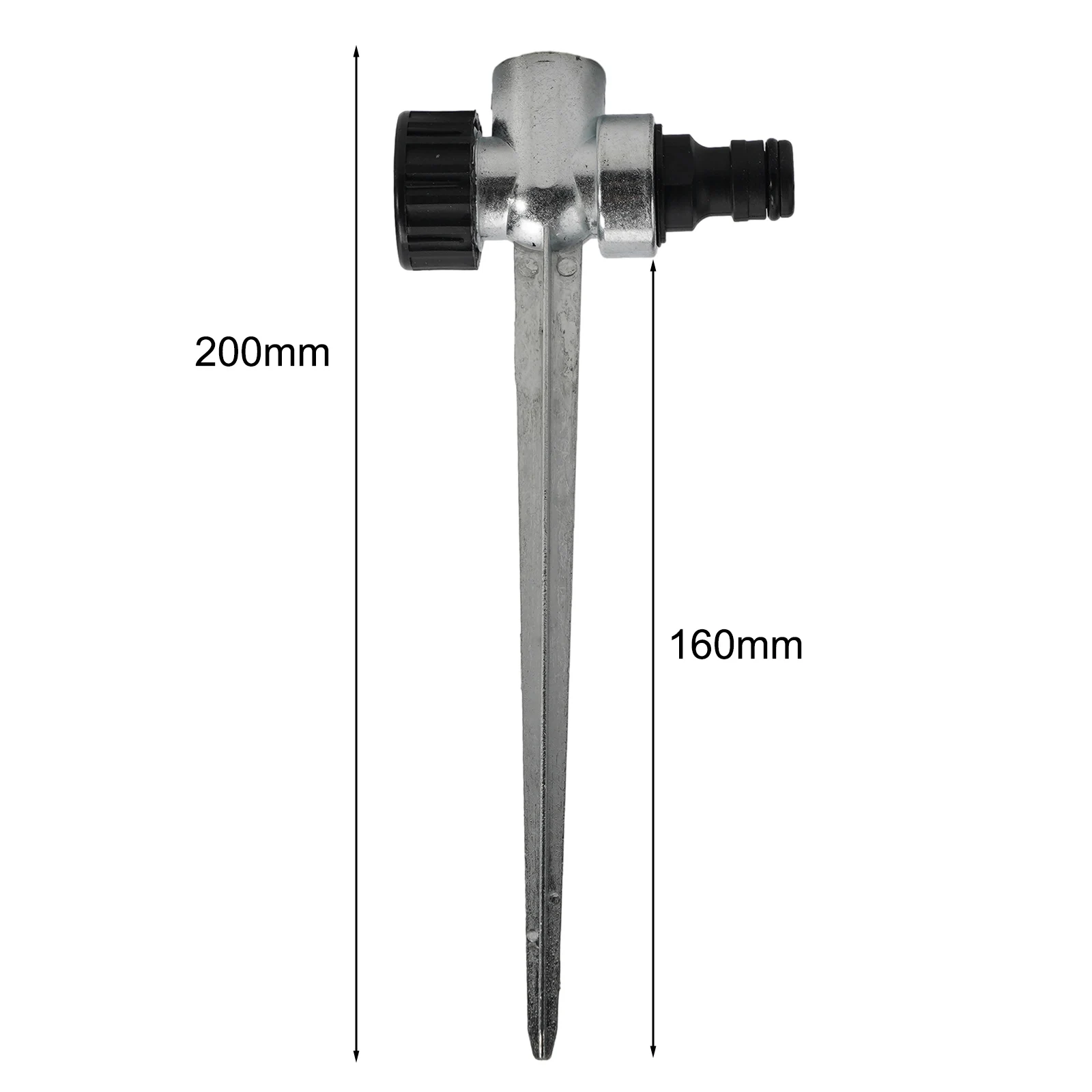 Exquisite High Quality Agriculture Greenhouse Irrigation Sprinkler Spike Sprinkler Save Time Portable Silver Sturdy