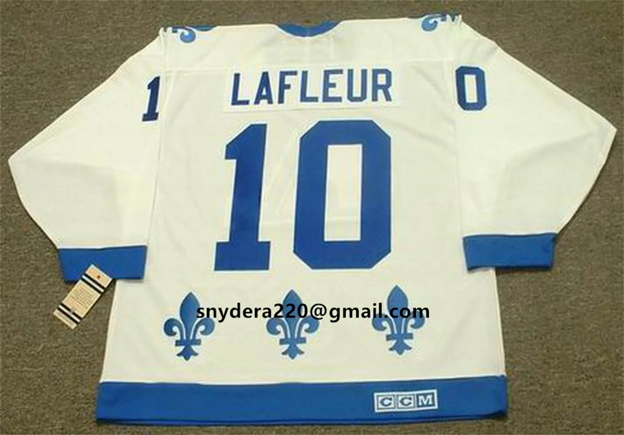 

GUY LAFLEUR Джерси Америка Ретро Квебек Хоккей Все сшитые трикотажные изделия