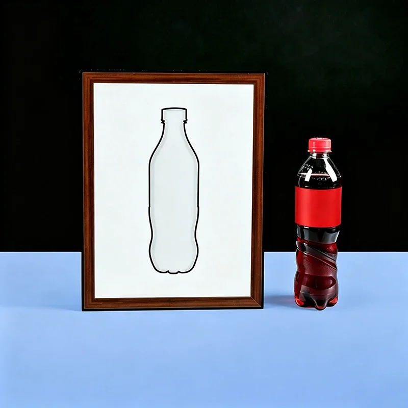 Drawing Board Appear Cola Teleport Drink & Milk Beverage Restoration Magic Tricks Original Stage Performance Full Routine prop