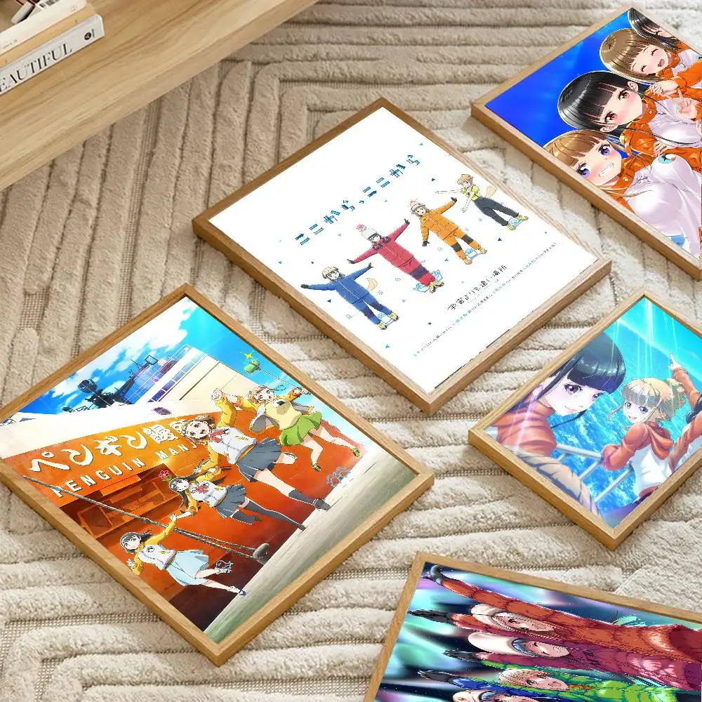 A Place Further Than The Universe Anime Poster Art Sticky Wall Waterproof Home Living Room Bedroom Bar Aesthetic Decoration