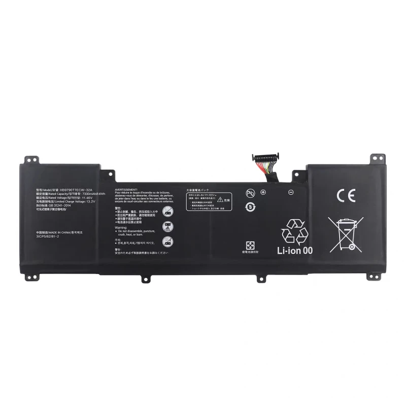 Original New For Huawei MateBook 16 2022 16s 2023 7330mAh High Capacity Battery HB9790T7ECW-32A +Free Tools