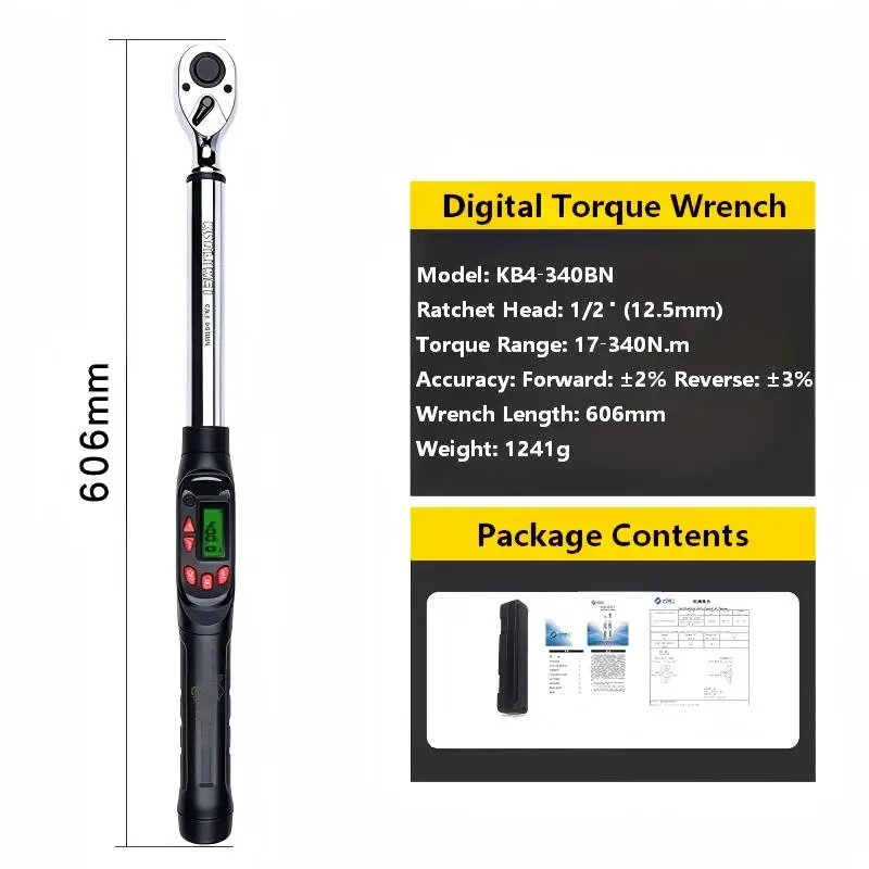 KOOLIWEI Digital Torque Wrench 1/2