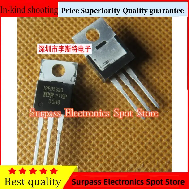 

10PCS-100PCS IRFB5620 IRFB5620PBF TO-220 200V 18A Price Superiority-Quality guarantee