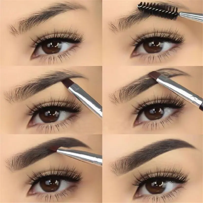 Eyebrow Enhancers Waterproof Eyebrow Cream Makeup Eye Brow Gel Coffee Black Brown Paint Tint Mascaras Kit Sobrancelha Maquiagem