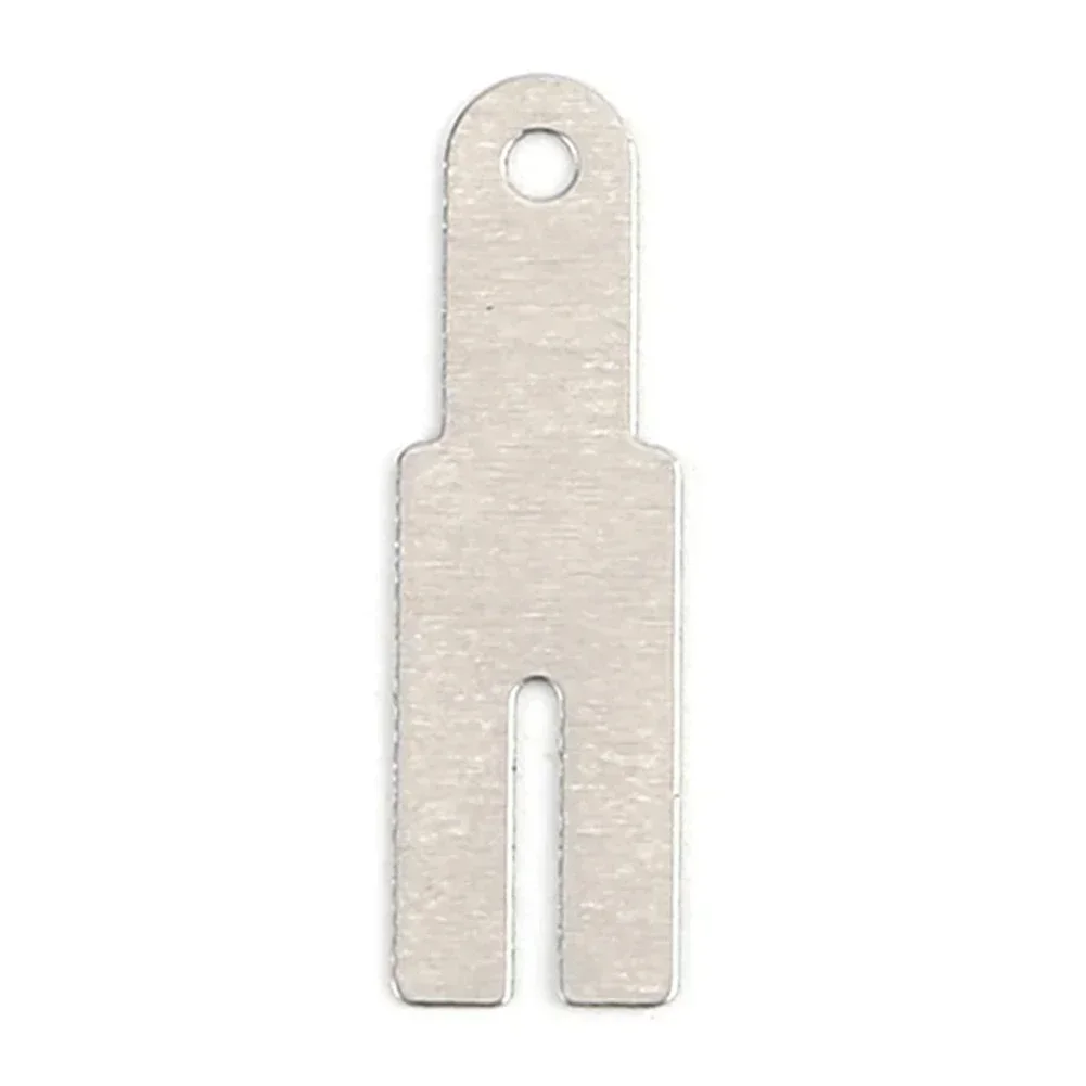 50 Pcs Y Shaped Nickel Sheets Battery Connection Nickel Plated Steel Strip 5.7*20mm For Spot Welder Welding Soldering Tools