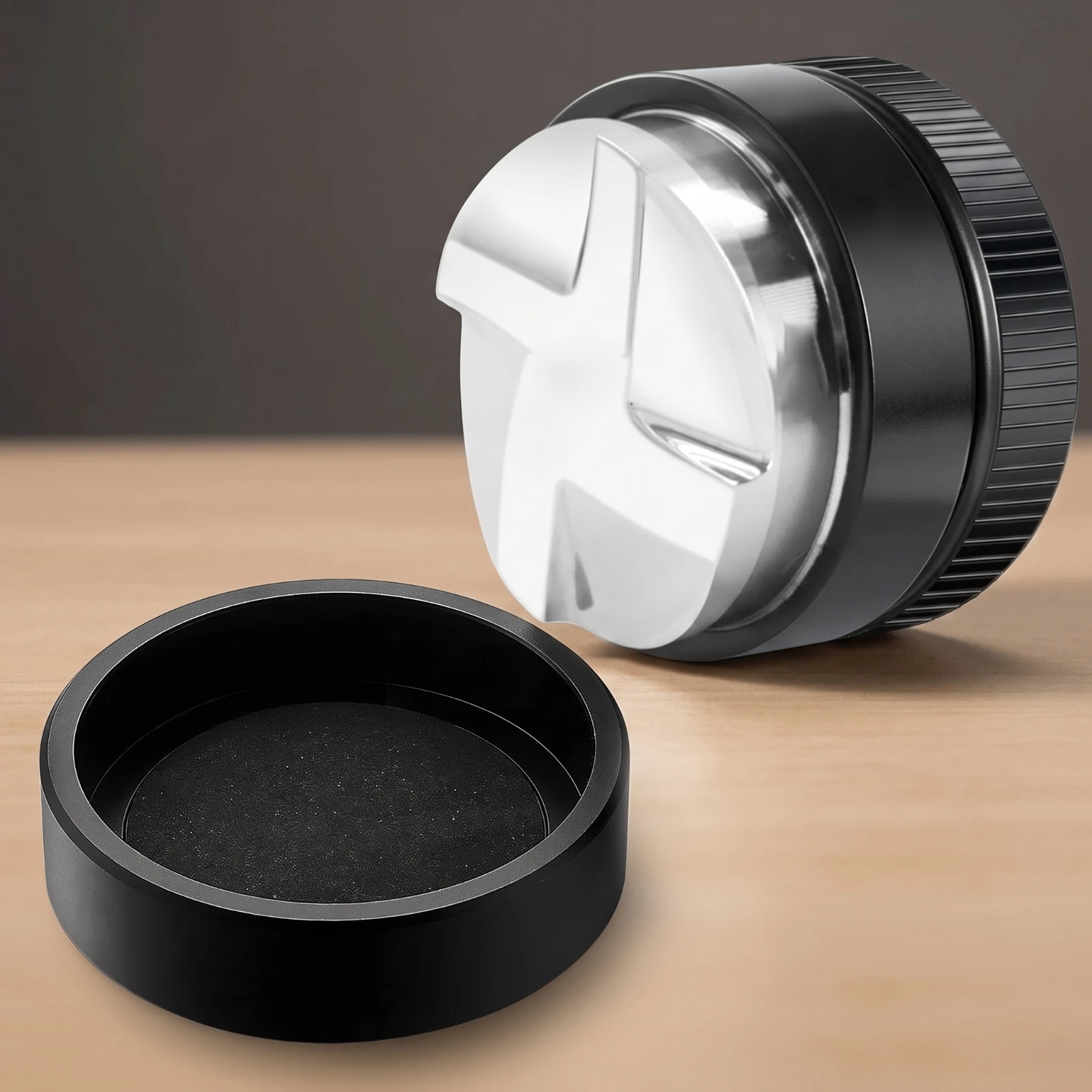 Espresso Coffee Grounds Distributor Consistent Espresso Leveler Portafilter Distribution Tool Food-Grade Gravity Leveler