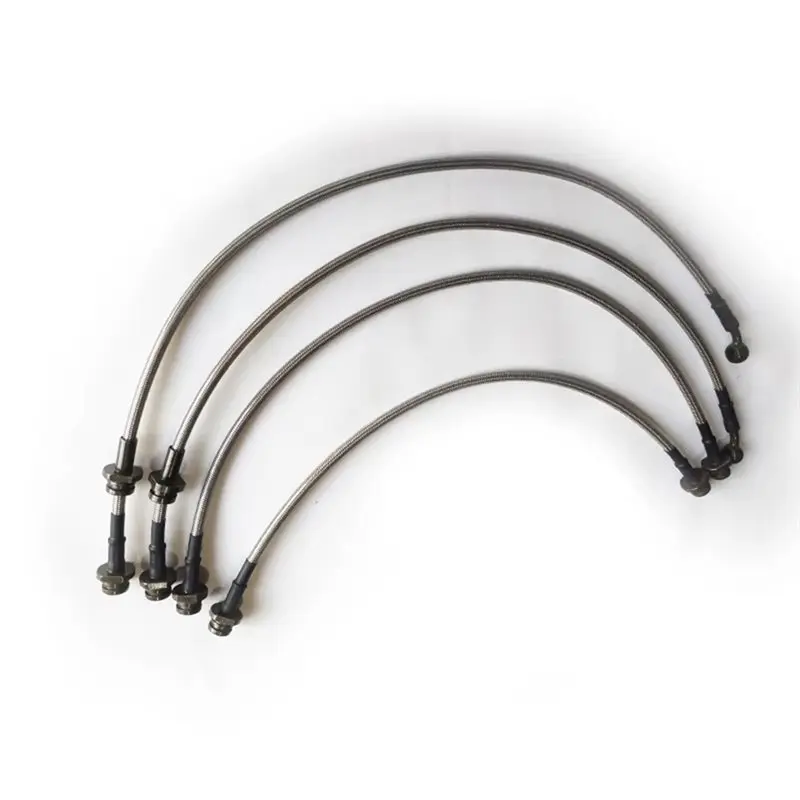 Brake Hose Extension 2-3 Inches For Jimny Gen 4 JB74 JB64 2019-2023 Brake Line Lengthening Steel Tube Extend