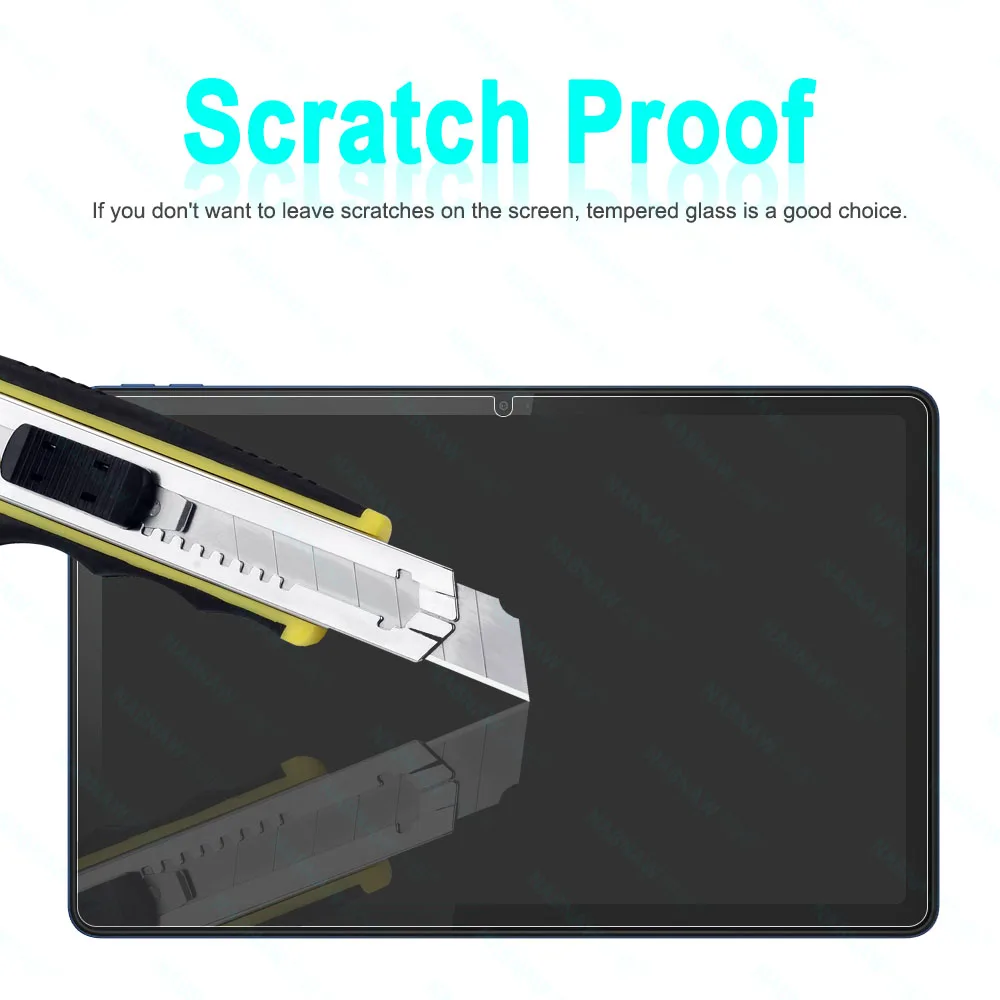 2 Pieces Scratch Proof HD Tempered Glass Screen Protector For OUKITEL OT8 Smart Tablet 11-Inch Screen Protective Film