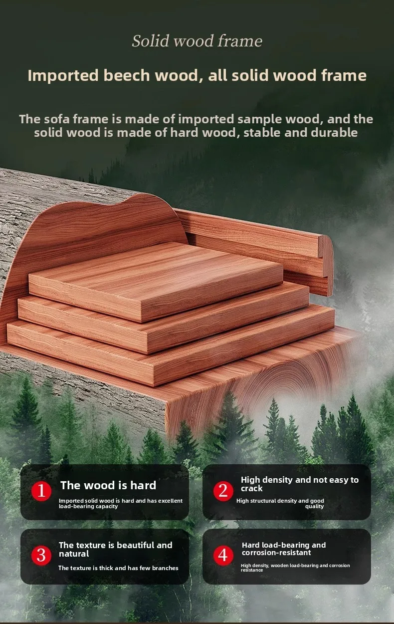 Sofá estilo corte francés, villa de estilo europeo, sala de estar