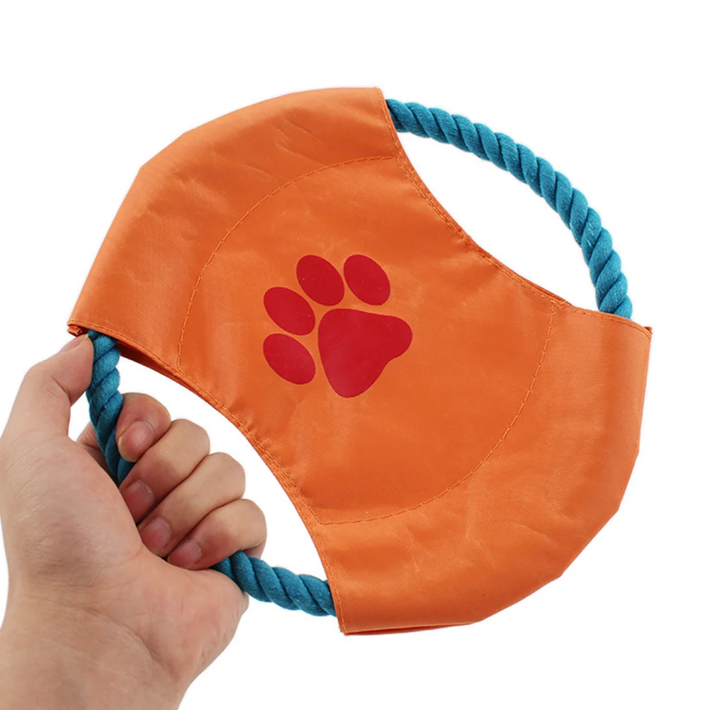 Dog Throwing Discs Toy Bite-Resistant Flying Disk Toys Pet Training Puppy Golden Retriever