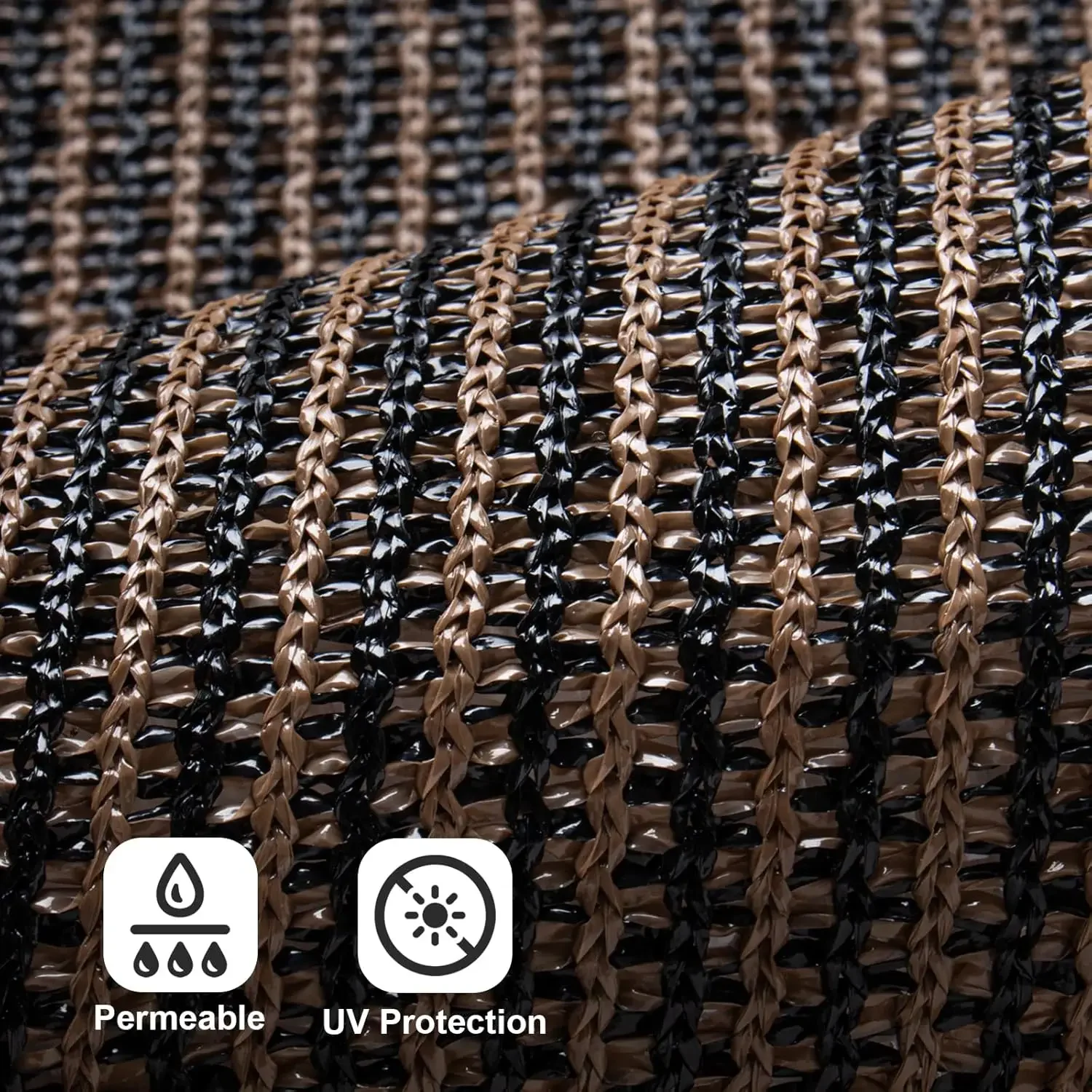 [صفقة ساخنة، أفضل بائع! ]8'x106' سياج شاشة الخصوصية في الهواء الطلق شبكة سياج يغطي شاشة سياج كتلة الرياح مع الحلقات