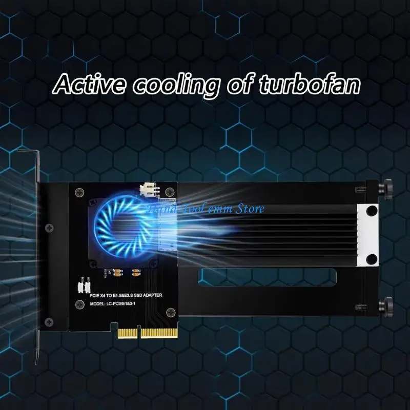 

H37F PCIe 5.0 4X — U.2/U.3 Адаптер жесткого диска PCIE Gen5.0 4X — U.2/U.3 (SFF-TA-1002) Адаптер жесткого диска