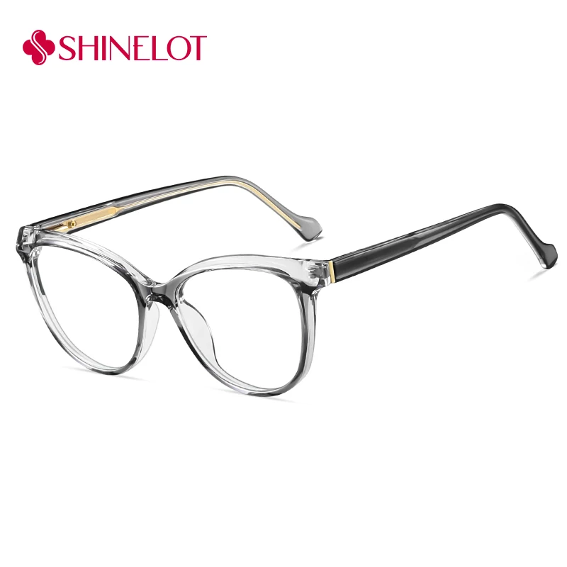 92605 Montura de gafas duradera Retro para mujer, protección ocular femenina elegante, gafas de estilo maduro de grado médico