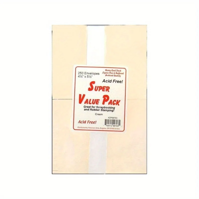 가치 봉투 팩 4.25x5.5 250개