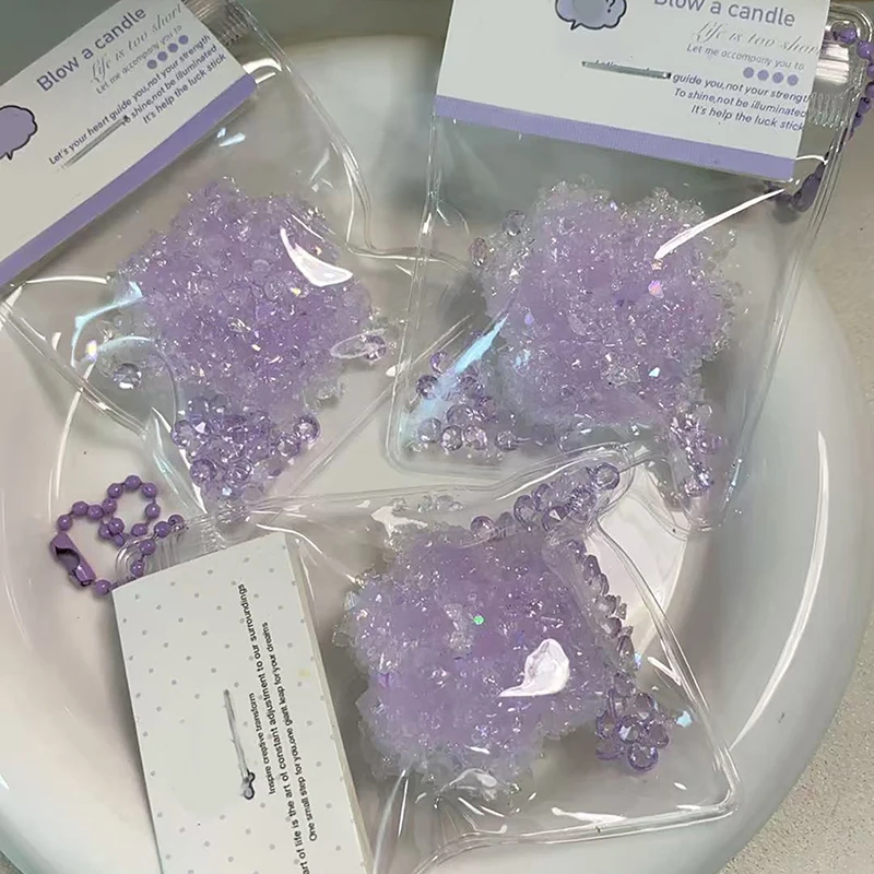 1/2 قطعة صغيرة حساسة القط مخلب الضغط اللعب اليدوية DIY بها بنفسك الاطفال قلادة المفاتيح للعصر هدية