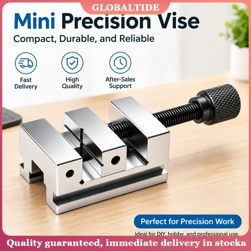 Hand Tools Mini Vise 1/1.3/1.5 Inches Hardness 58~64°, Suitable for Model Making, Micro Workpiece Clamping, Flexible
