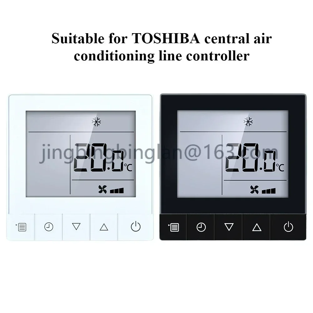 Suitable for TOSHIBA central air conditioning line controller RBC-ASCU11-C control panel 86 type LCD screen