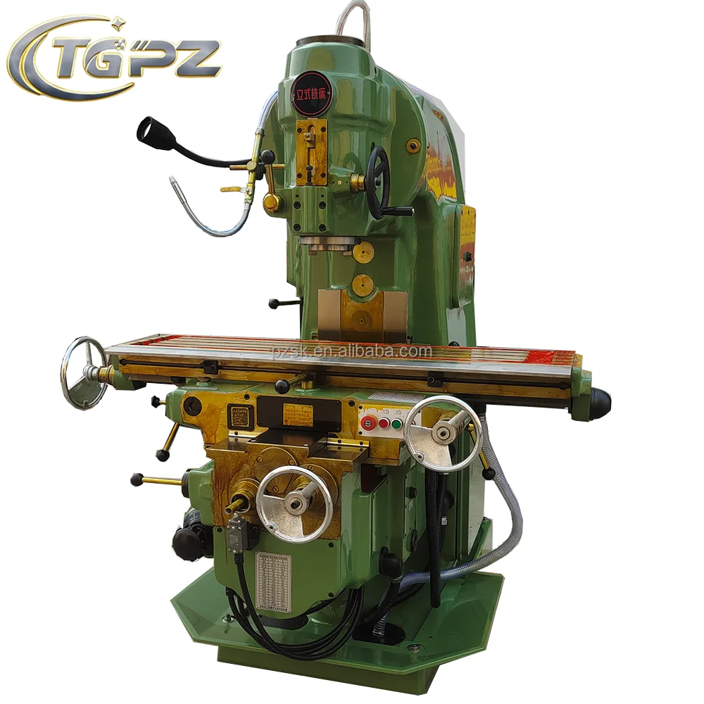 X5032 Multifunctional 220V Manual Lifting Table Small Three-Axis Vertical Metal Milling Machine Heavy Long Service Life