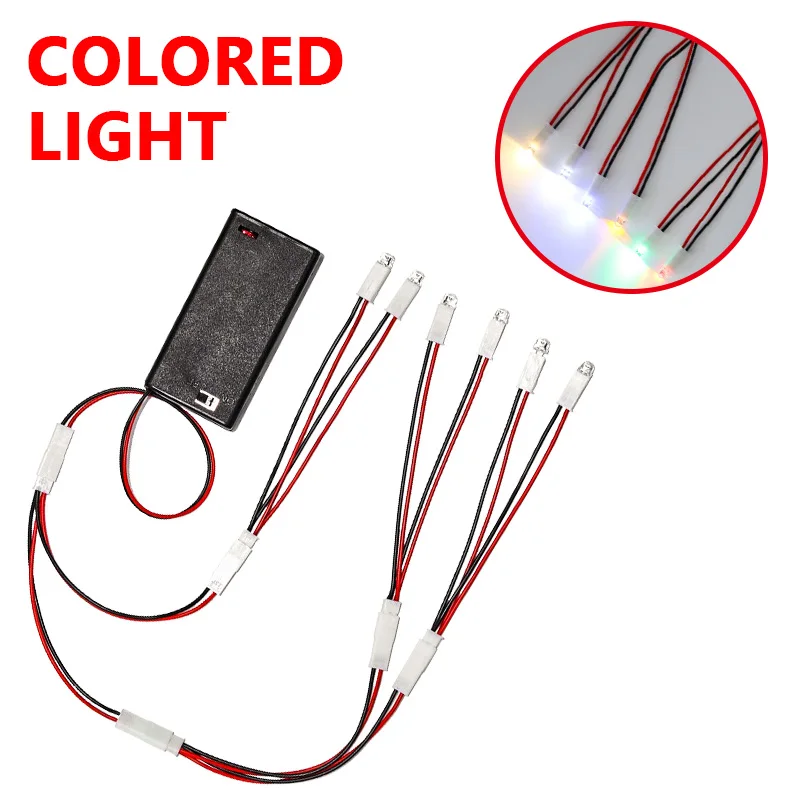 3V Miniatur Led Perlen Kleines Nachtlicht/Birne DIY Modellbau Materialien Spielzeug Puppenhaus Beleuchtung Szene Layout Diorama 1SET