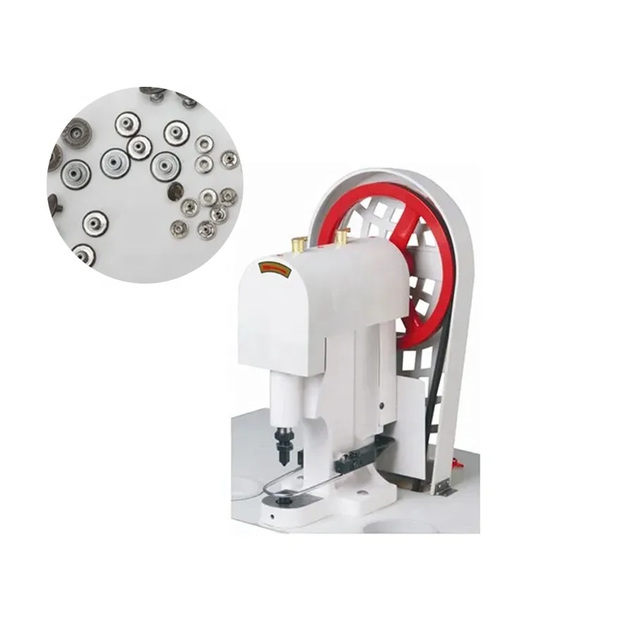 Button fitting industrial sewing machine