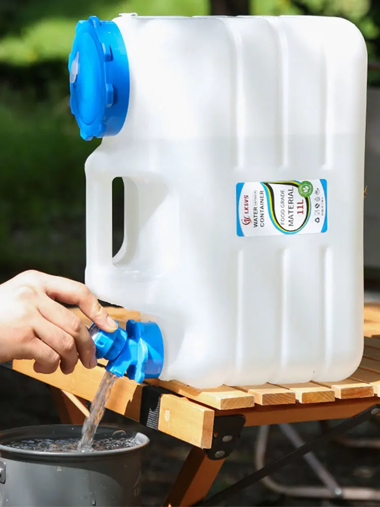 

Контейнер для хранения воды на 11 л с краном, портативный резервуар для воды, большой емкости, для питьевой воды, для автомобиля, кемпинга