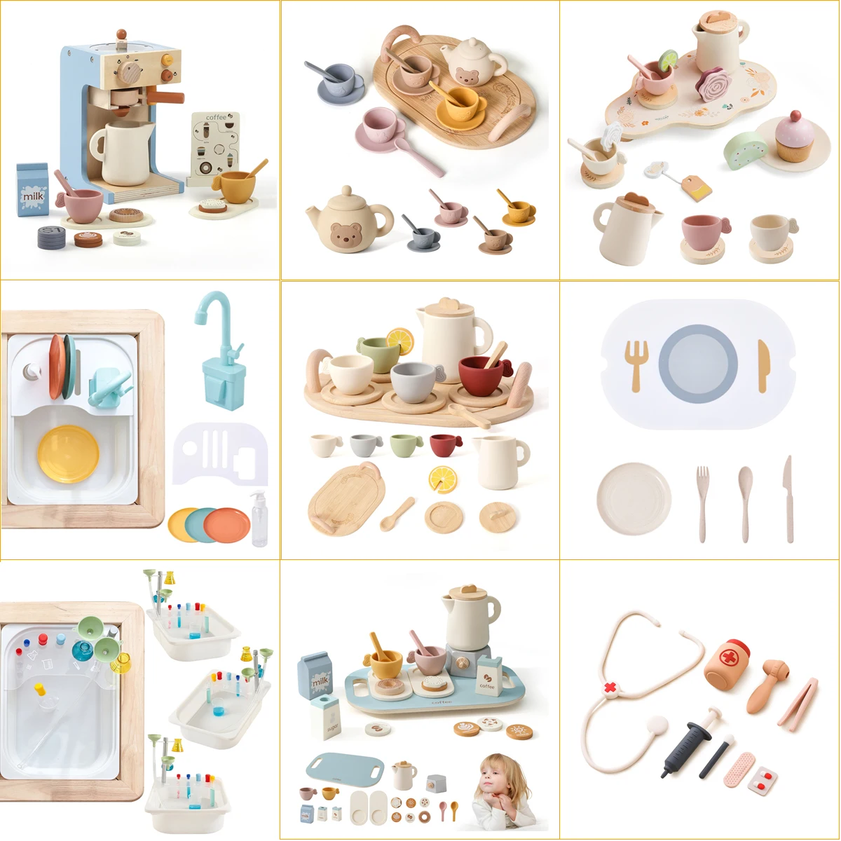 conjunto-de-cha-infantil-de-madeira-acessorios-de-cozinha-de-silicone-brinquedos-montessori-para-faz-de-conta-com-bandeja-aniversario