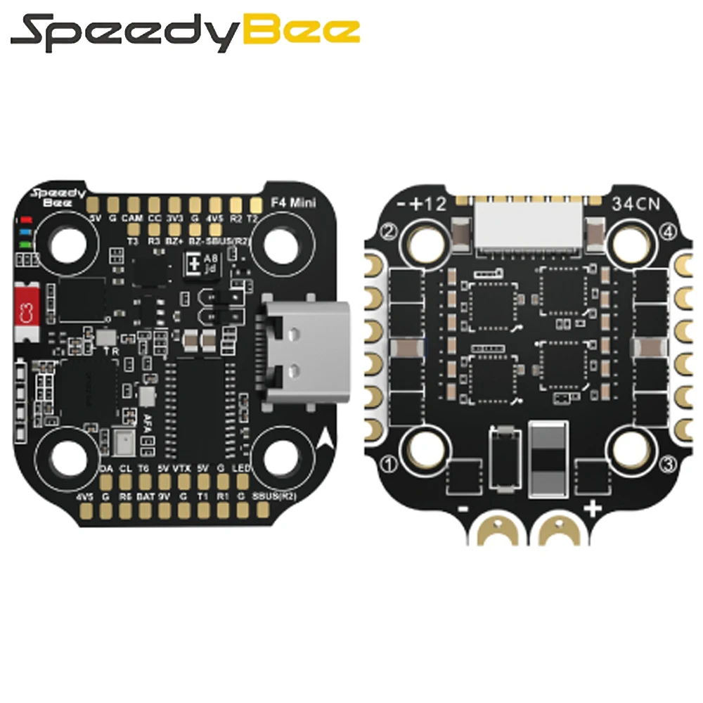 SpeedyBee F405 Mini BLS 35A 20x20 Stack. F405 30x30 Mini Flight Controller, 35A BLHeli_S Mini 4-in-1 3-6S ESC For RC FPV Drone