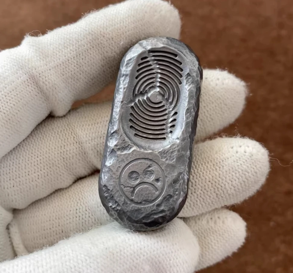 

Б/у EDC Dz topb белый медный камень узор непоседы слайдер push Декомпрессионные игрушки