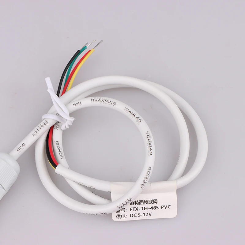 RS485 Temperature and Humidity Sensor MODBUS-RTU Temperature and Humidity Sensor Module Probe Transmitter - 40 ℃ to 80 ℃