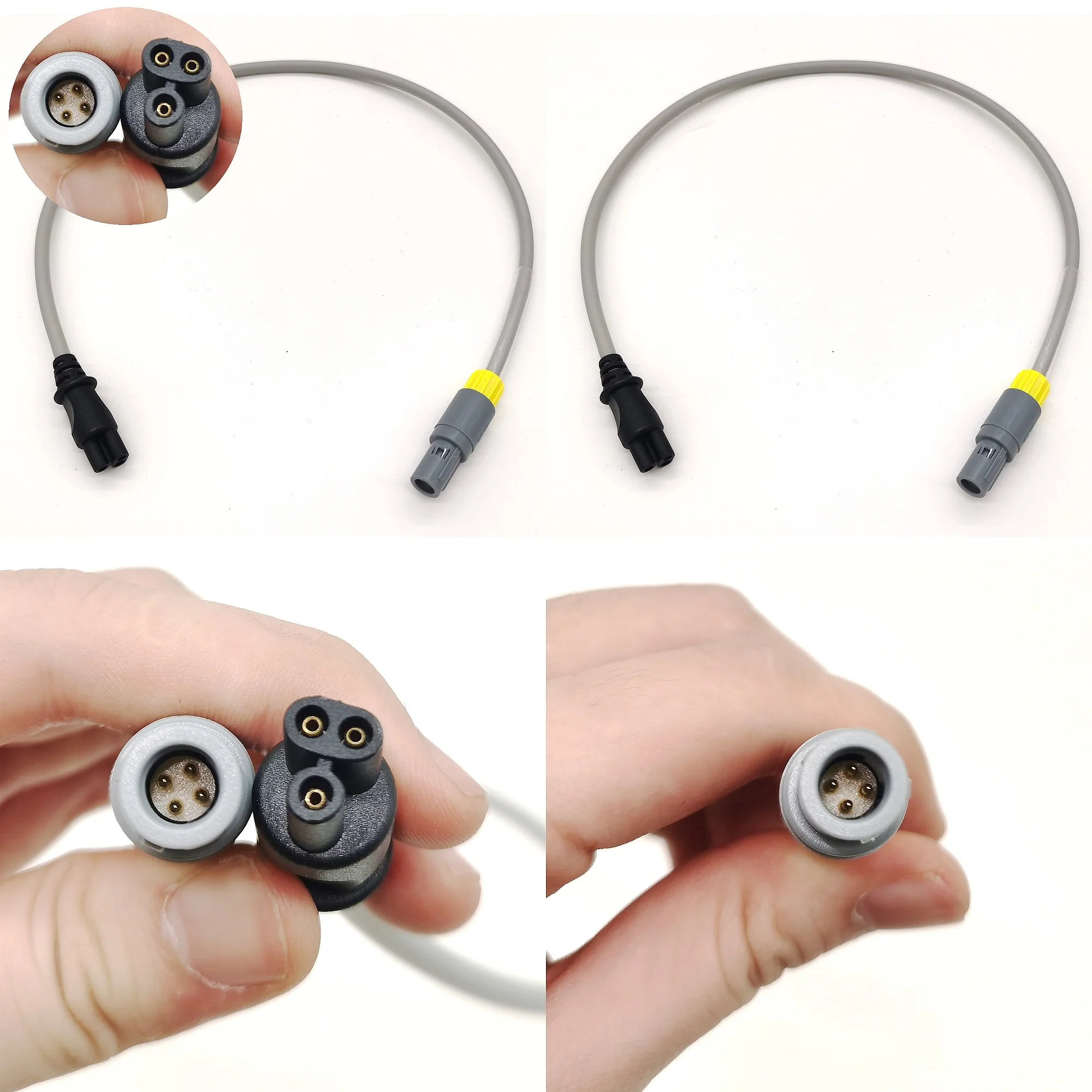 Applicable To  MR850 Pipeline Single Heating Humidifier Heating Wire Cable 3-pin Cable