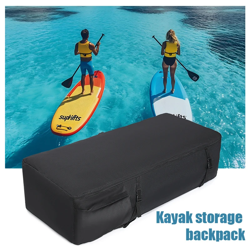 Large-capacity SUP inflatable paddleboard storage backpack, wear-resistant portable surfboard equipment bag, outdoor foldable kayak water sports complete equipment storage bag view 5