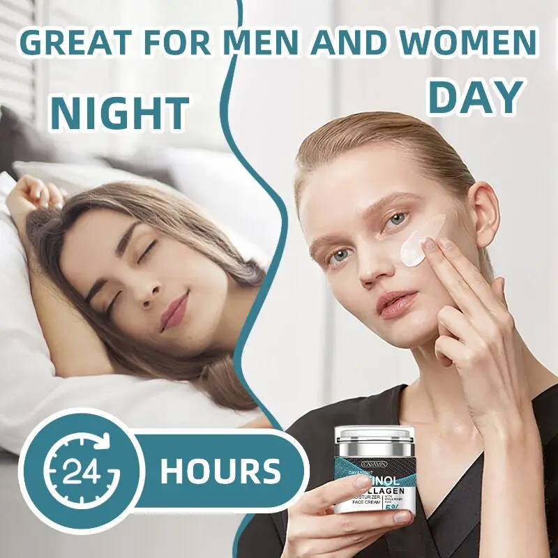 Crème visage au collagène rétinol à l'acide hyaluronique, rétinol et collagène 50g