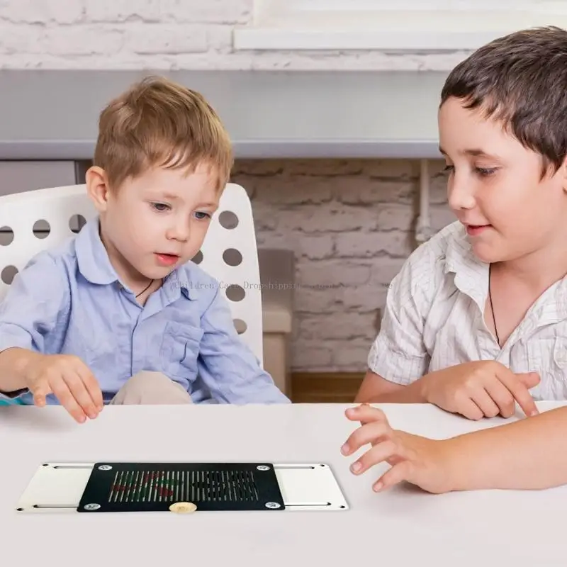 子供向けのインタラクティブな教育用木製アクティビティボードおもちゃ互換性のある形状早期学習パズルゲーム